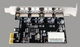 Плата расширения PCI-E на 4 х USB 3.0 с питанием MOLEX 5 Гбит/с расширитель портов (655582878) Черный - изображение 4