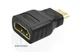 Перехідник з miniHDMI (тато) -> HDMI (мама) адаптер mini міні (618771573) Чорний - зображення 8