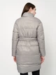 Куртка демисезонная удлиненная женская X-Woyz LS-8931-4 44 Серая (XW2000002484493) - изображение 2