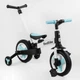 Велосипед-трансформер для дитини від 2 до 4 років Best Trike колеса PU 10'', батьківська ручка, знімні педалі 56659 - зображення 1