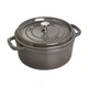 Каструля Staub Cast Iron 5,2 л сіра з кришкою (11026107) - изображение 1