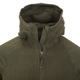 Куртка толстовка флисовая Cumulus Jacket - Heavy Fleece Helikon-Tex Taiga Green L Тактическая мужская - изображение 9