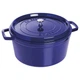 Каструля Staub Cast Iron 12,5 л 34 см синя (1103491) - изображение 1