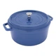 Каструля Staub Cast Iron 5,2 л блакитна з кришкою (11026140) - изображение 1