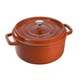Кастрюля Staub Cast Iron 3,8 л оранжевая (11024806) - изображение 1