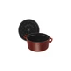 Каструля Staub Cast Iron 2,6 л 22 см бордова (40509-355-0) - изображение 3