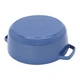 Каструля Staub Cast Iron 6 л блакитна з кришкою (11128140) - изображение 3