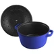 Набір посуду Staub Stackable 4 предмети ультрамариновий (145526235) - зображення 7
