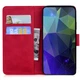 Чехол-книжка Deexe Tiger для Motorola Edge 50 Fusion - Red - изображение 2