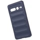 Силіконовий (TPU) чохол Deexe Terra Case для Google Pixel 7 Pro - Dark Blue - зображення 3