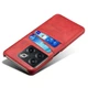 Захисний чохол Deexe Pocket Case для OnePlus 10T / Ace Pro - Red - зображення 3