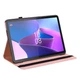 Защитный чехол Deexe Tree Print для Lenovo Tab P11 Pro Gen 2 - Rose Gold - изображение 3