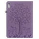 Захисний чохол Deexe Tree Print для Lenovo Tab P11 Gen 2 - Purple - зображення 5