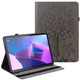 Защитный чехол Deexe Tree Print для Lenovo Tab P11 Pro Gen 2 - Grey - изображение 1