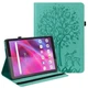 Защитный чехол Deexe Tree Print для Lenovo Tab M8 Gen 4 (TB-300FU) - Green - изображение 1