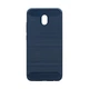 Чехол Soft Touch Polished Carbon для Xiaomi Redmi 8A ТПУ бампер синий - изображение 2