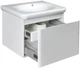 Тумба підвісна DEVIT Fly New 0020120W з умивальником 60 0020120 біла - зображення 3