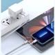 Мережевий зарядний пристрій 2 x USB-C XO L102 Білий 35W QC3.0 + PD - зображення 2