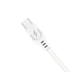 USB кабель для зарядки телефона, для передачи данных Type-C Bavin 2.4A 1м QC3.0 Белый (CB212) - изображение 2