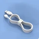 USB кабель для зарядки телефона, для передачи данных Type-C Bavin 2.4A 1м QC3.0 Белый (CB212) - изображение 6