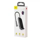 USB-хаб Baseus Bend Angle No.7 Multifunctional Type-C Converter Dark Gray - зображення 3