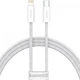 Кабель Baseus Dynamic Series Fast Charging Data Cable Type-C to Lightning 20W 1m White (CALD000002) - изображение 1