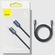 Кабель Baseus Crystal Shine Series Fast Charging Data Cable Type-C to Lightning 20W 1.2m Black - изображение 3