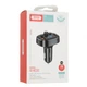 FM-трансмиттер XO BCC03 car charger 18W Bluetooth+QC3.0 Quick Charger Black - изображение 2