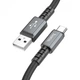 Кабель Hoco X85 Type-C Strength charging data cable Black - зображення 1
