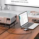 Адаптер Hoco HB29 Easy-lead Type-C multifunction converter ( HDTV + VGA ) Metal Gray - зображення 4