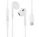 Наушники Hoco M1 Max crystal earphones for Type-C with mic White - изображение 1