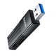 Кардридер Hoco HB20 Mindful 2-in-1card reader (USB3.0) Black - изображение 1
