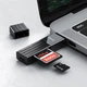 Кардридер Hoco HB20 Mindful 2-in-1card reader (USB3.0) Black - изображение 2