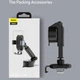 Холдер Baseus Tank gravity car mount holder with suction base Tarnish Black - изображение 4