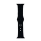 Ремешок Silicone Apple Watch 42/44/45/49 mm Black (18) (18) - изображение 1