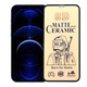 Защитное стекло Ceramic Matte iPhone 12 Pro Max Black - изображение 1