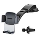 Холдер Baseus Easy Control Clamp Car Mount Holder (A Set) Black (SUYK000001) - изображение 1