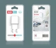 СЗУ XO L73 EU 2.4A Single port charger White - изображение 2