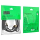 Патч-корд Hoco US02 Level pure copper gigabit ethernet cable(L-3M) Black - изображение 2