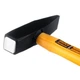 Молоток слесарный фибергласовая ручка 100 г INGCO - изображение 3