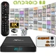Смарт приставка - медіаплеєр SmartBox X96Air-8К 4/32 Android 9.0 Amlogic S905X3 чотириядерний процесор, пульт ДУ - зображення 1