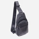 Сумка-слинг мужская кожаная Vintage 21307 Черная (leather-21307) - изображение 1