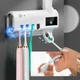 Тримач для зубної пасти та щіток Toothbrush sterilizer W-027 УФ стерилізатор білий (ST616) - зображення 2