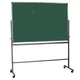 Дошка UkrBoards оборотна крейдова / коліщатка / двостороння 90х120 см (UB-R90х120G) - зображення 6