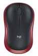 Компьютерная мышь Logitech M185 USB Black/Red - изображение 1