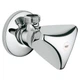 Универсальный угловой вентиль 1/2" Grohe хром - зображення 1