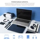 Зарядний пристрій RZTK GaN2 65W USB-A (QC4.0) USB-C (PD3.0) + кабель USB-C 100W Black - зображення 10