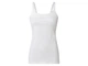 Майка для кормящих мам с вшитым топом для женщины Esmara LYCRA® 371044_417245 XS Белый - изображение 2