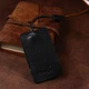 Кожаная ключница Shvigel 15308 Черная - изображение 10