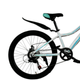 Подростковый Велосипед Cross Smile 24 Рама-12 white-blue от 125 см рост - изображение 3